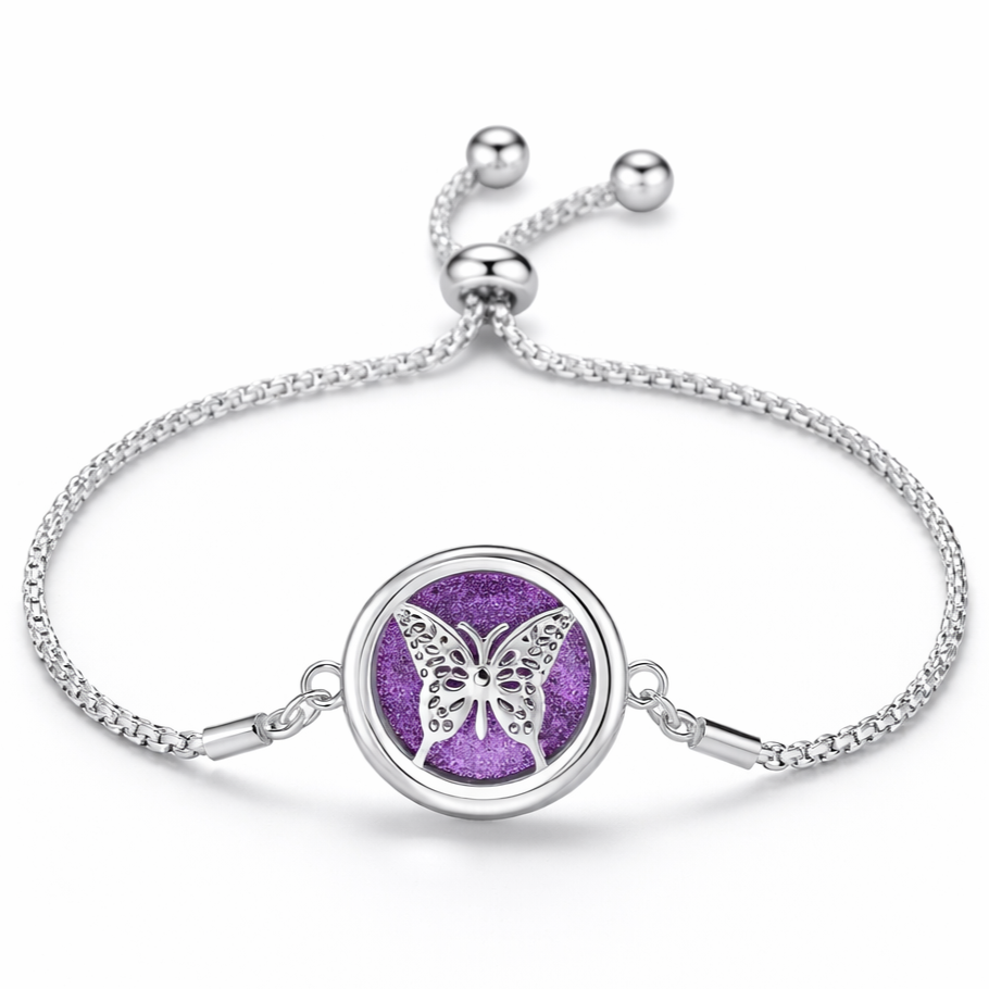 Pulsera Aromática Ajustable + 5 Pads Gratis