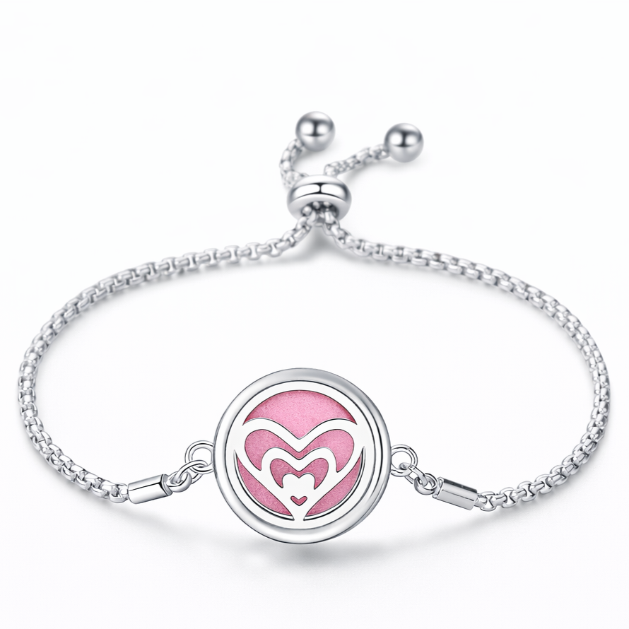 Pulsera Aromática Ajustable + 5 Pads Gratis