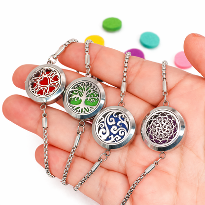Pulsera de aroma + 5 Pads Gratis