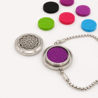 Pulsera de aroma + 5 Pads Gratis