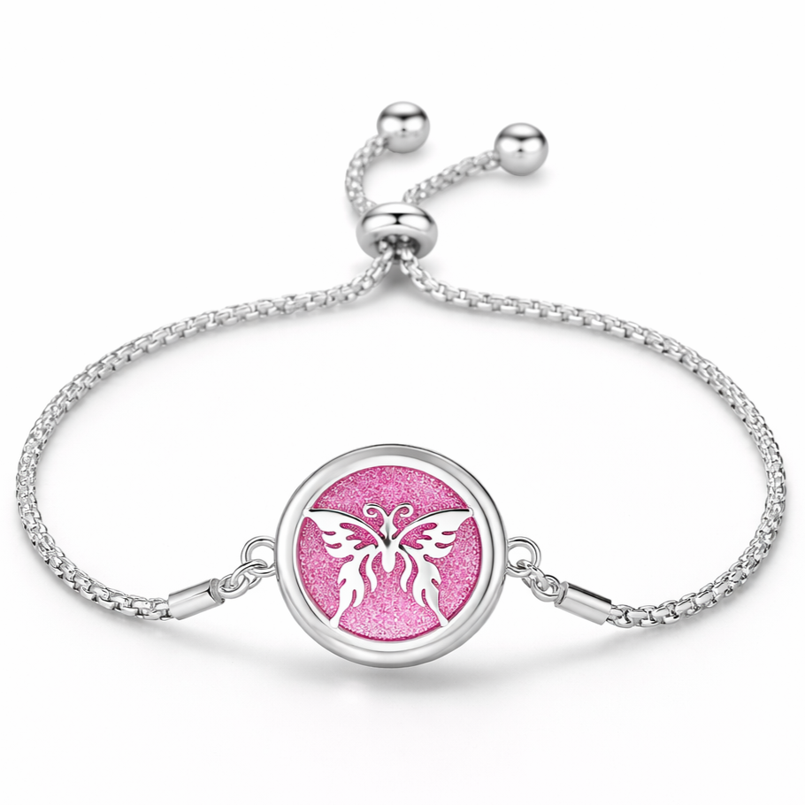 Pulsera Aromática Ajustable + 5 Pads Gratis