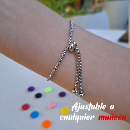 Pulsera Aromática Ajustable + 5 Pads Gratis